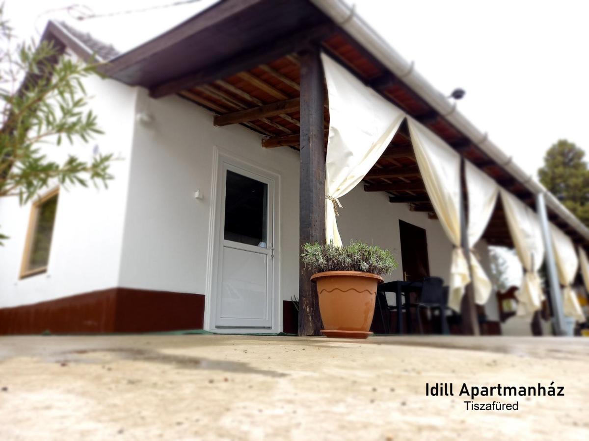 Idill Apartmanhaz B&B Tiszafüred المظهر الخارجي الصورة