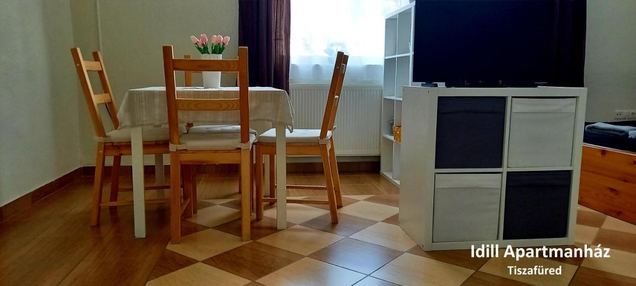Idill Apartmanhaz B&B Tiszafüred المظهر الخارجي الصورة